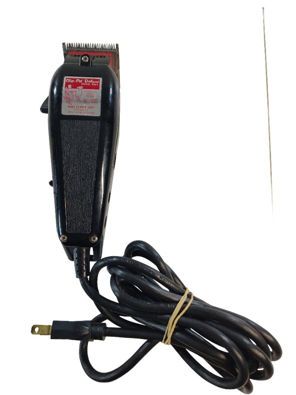 Vintage 90's Wahl Clip-Pet Deluxe Model 9262 Working, Tested & Cleaned!